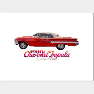 1960 Chevrolet Impala Convertible Posters and Art